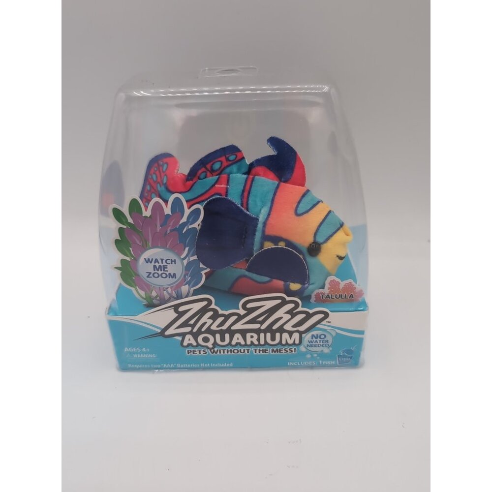 Zhu Zhu Aquarium Pet Fish Toy- Talulla -Colorful New/ Sealed Pets Without Mess